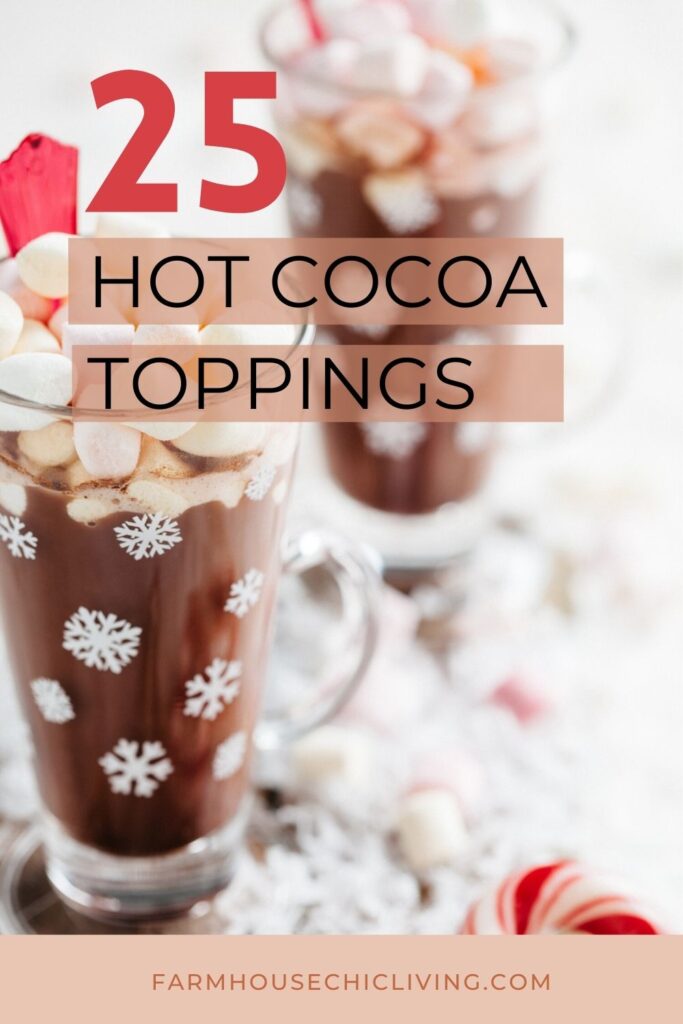 25 hot cocoa topping you can't resist!