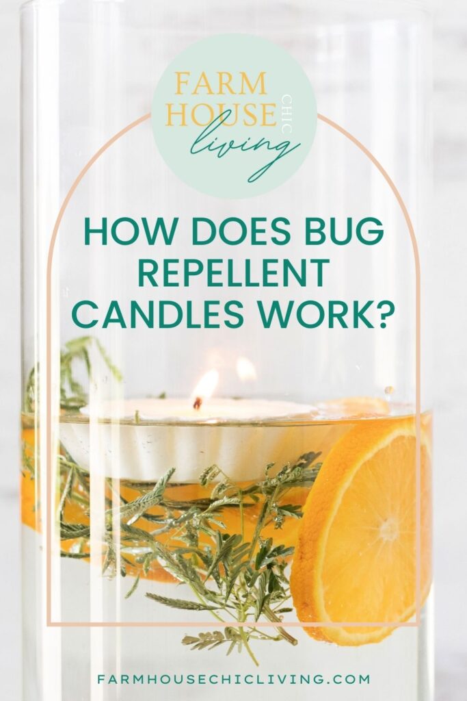 How Does Bug Repellent Candles Work?