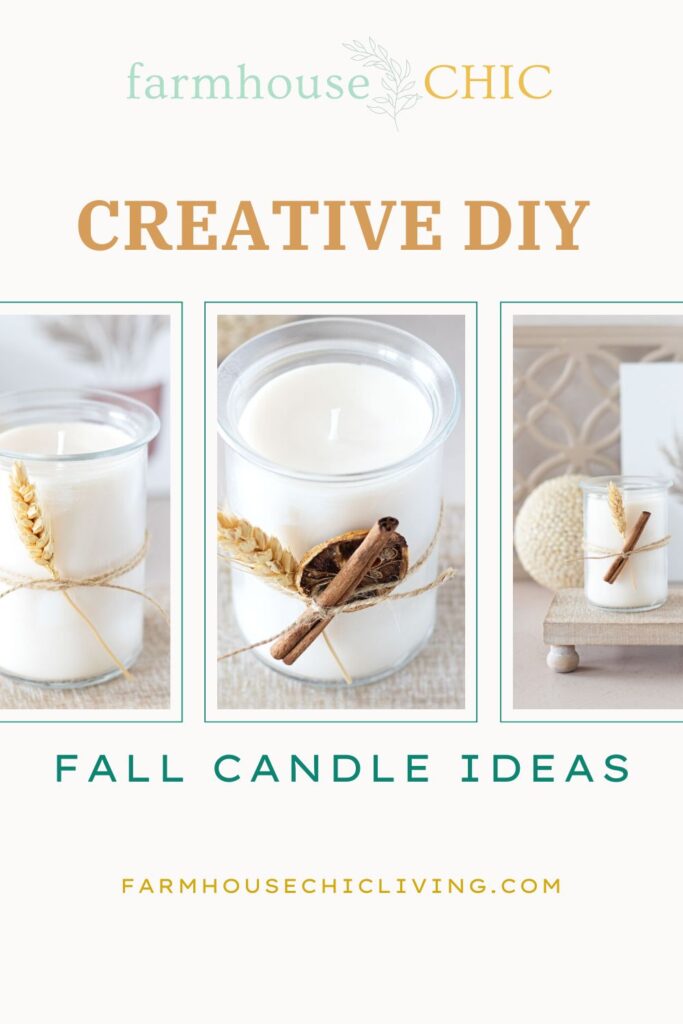 Let the warm glow and of this fall candle craft set the tone for the cozy and inviting season ahead.
