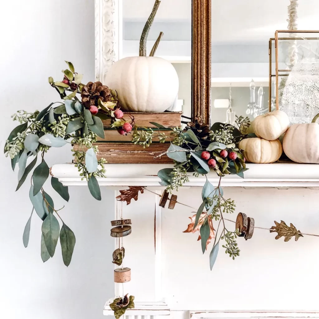 Emily says this garland just might be her favorite fall DIY ever!!