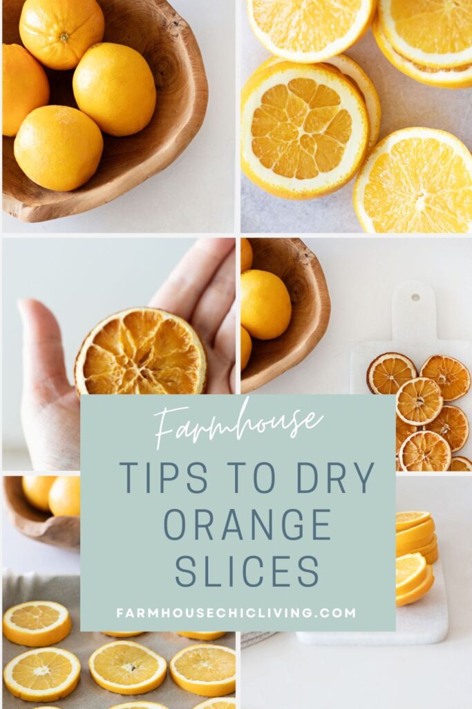 Transform your home into a cozy farmhouse retreat with our easy tutorial on how to dry orange slices for decoration.